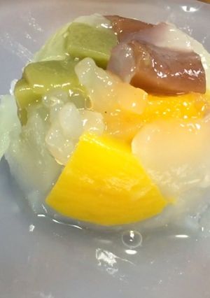 簡単フルーツみずまんじゅう-レシピのメイン写真
