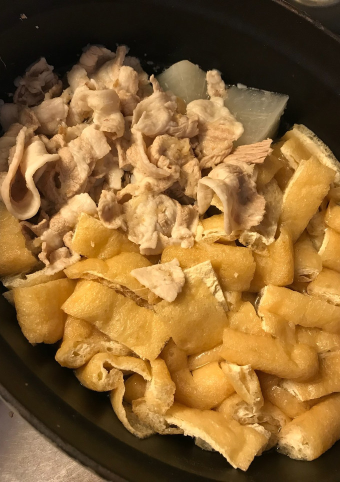 大根と豚肉、油揚げのだし煮-レシピのメイン写真