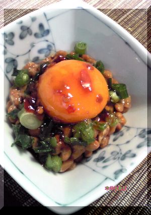 納豆のすゝめ其ノ伍(ユッケ風)-レシピのメイン写真