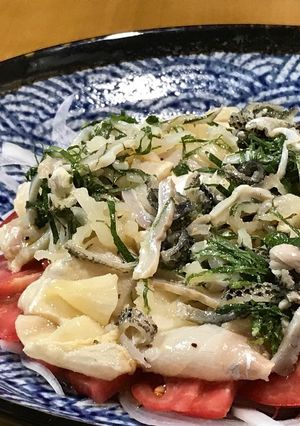 シーバス（スズキ）の和風カルパッチョ♪-レシピのメイン写真