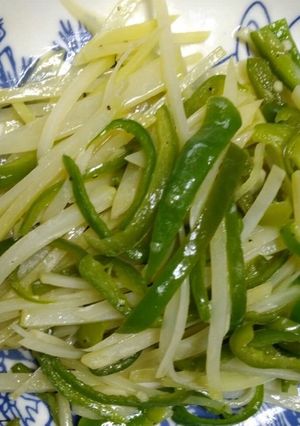 じゃがいもとピーマンのさっぱり炒め♪-レシピのメイン写真