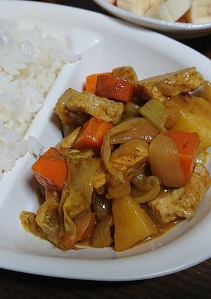 簡単✨3分ユニットボークカレー-レシピのメイン写真