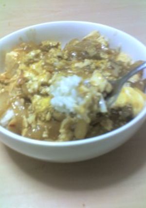 ✿ふんわりやさしい✿卵とうふ丼-レシピのメイン写真