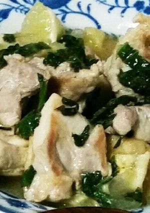 簡単！鶏もものレモンソテー青じそ風味-レシピのメイン写真