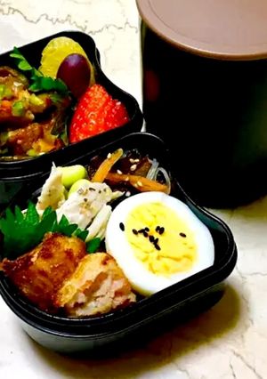 ズボラで愛♡ピーマンカップ弁当-レシピのメイン写真