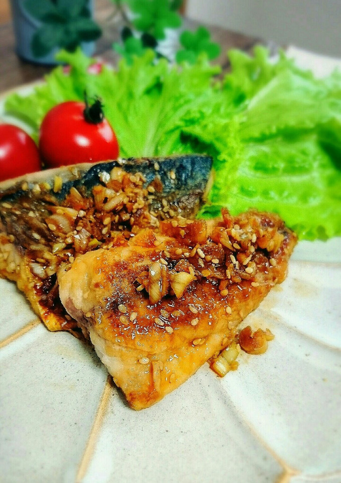 簡単！おいしい♡さばのゴマネギ甘酢焼き-レシピのメイン写真