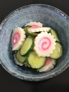 さっぱり♪きゅうりとナルトの酢の物-レシピのメイン写真