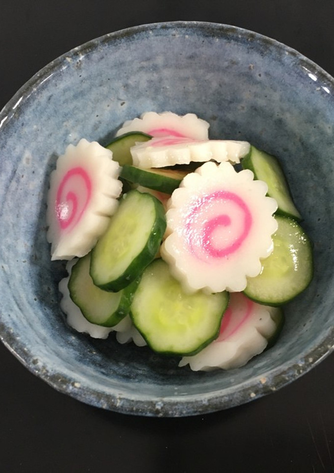 さっぱり♪きゅうりとナルトの酢の物-レシピのメイン写真