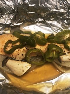カルディ塩レモンパスタソースでホイル焼き-レシピのメイン写真