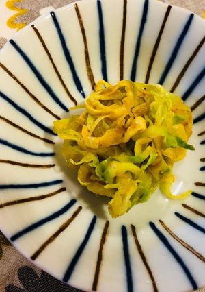 レンジでチン!キャベツのカレー和え-レシピのメイン写真