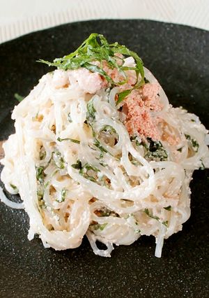 レンジで簡単！めんたい大葉はるさめ-レシピのメイン写真