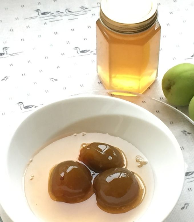 梅ジュースの梅で…梅ジュレ（梅ジャム） by マドレーヌMaki