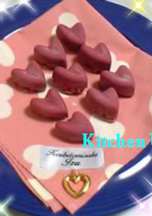 バレンタイン☆短時間☆型抜クランチチョコ-レシピのメイン写真