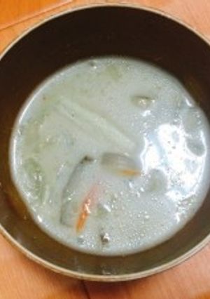 ごぼうと長いもの和風ミルクスープ-レシピのメイン写真