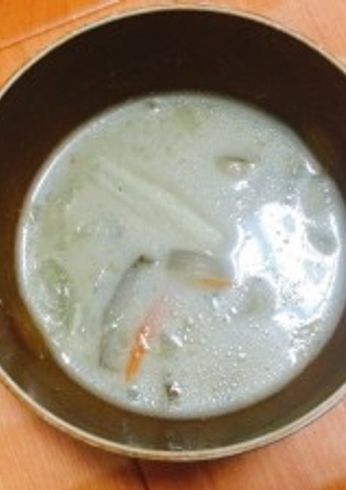 ごぼうと長いもの和風ミルクスープ-レシピのメイン写真