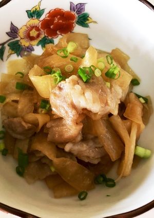 《 豚肉と大根の炒め物 》-レシピのメイン写真