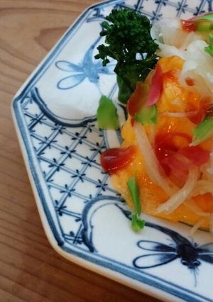アジアンオムライス風-レシピのメイン写真