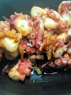 簡単☆タコのガーリックバター醤油炒め-レシピのメイン写真