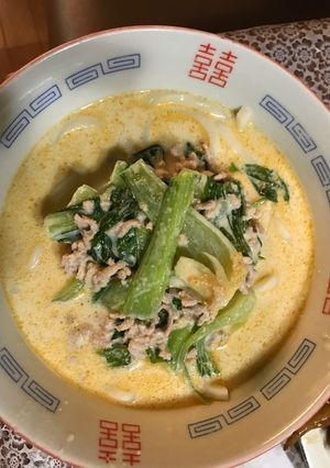 豆乳坦々-レシピのメイン写真