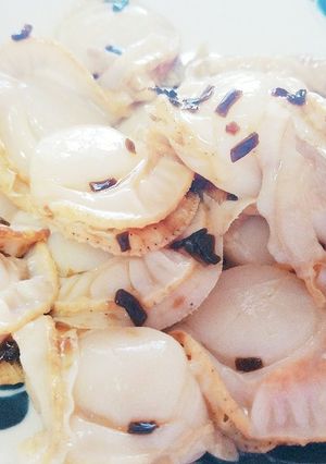 ベビーホタテの塩昆布和え-レシピのメイン写真