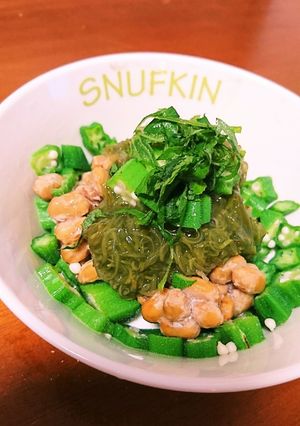 【減量中】切って和えるだけのネバネバ三種-レシピのメイン写真