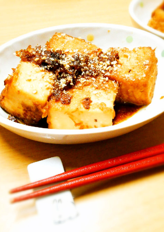 簡単!美味しい! 厚揚げステーキ-レシピのメイン写真