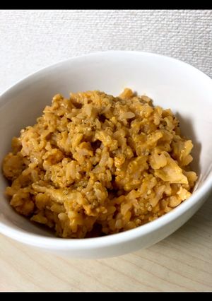 ＊すぐ食べたいときのキムチ雑炊＊-レシピのメイン写真
