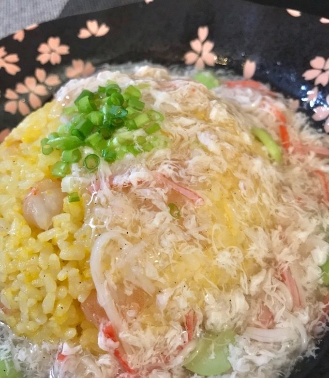 ＊とろとろ〜！えび入り あんかけ炒飯＊-レシピのメイン写真