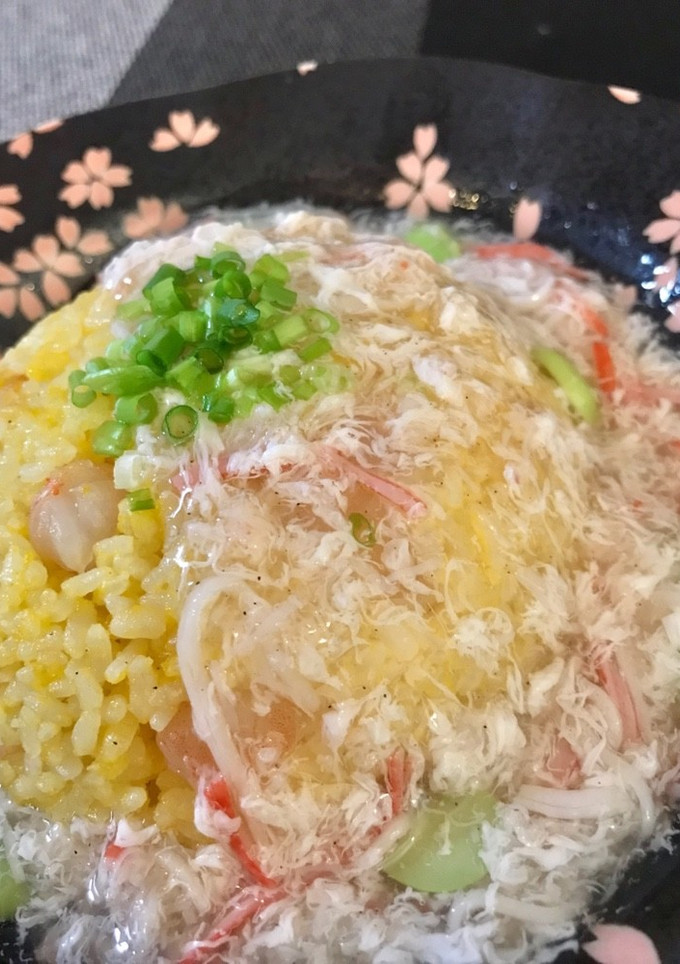 ＊とろとろ〜！えび入り あんかけ炒飯＊-レシピのメイン写真