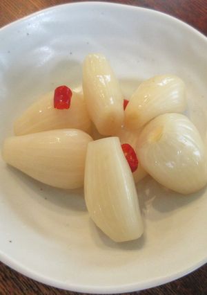 ラッキョウの甘酢漬け-レシピのメイン写真