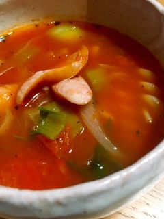 トマトコンソメスープ-レシピのメイン写真
