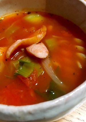 トマトコンソメスープ-レシピのメイン写真