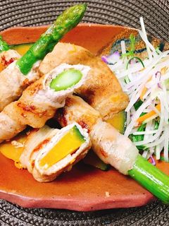 アスパラ肉巻き 野菜の肉巻き 簡単-レシピのメイン写真