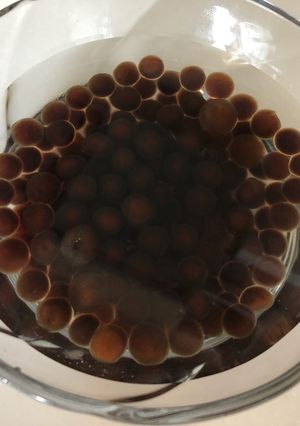 ブラックタピオカの戻し方と茹で方-レシピのメイン写真