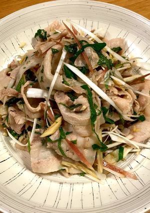 薬味たっぷり冷豚しゃぶ-レシピのメイン写真