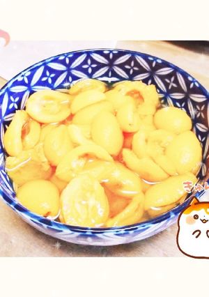 マクロビ☆びわのコンポート-レシピのメイン写真