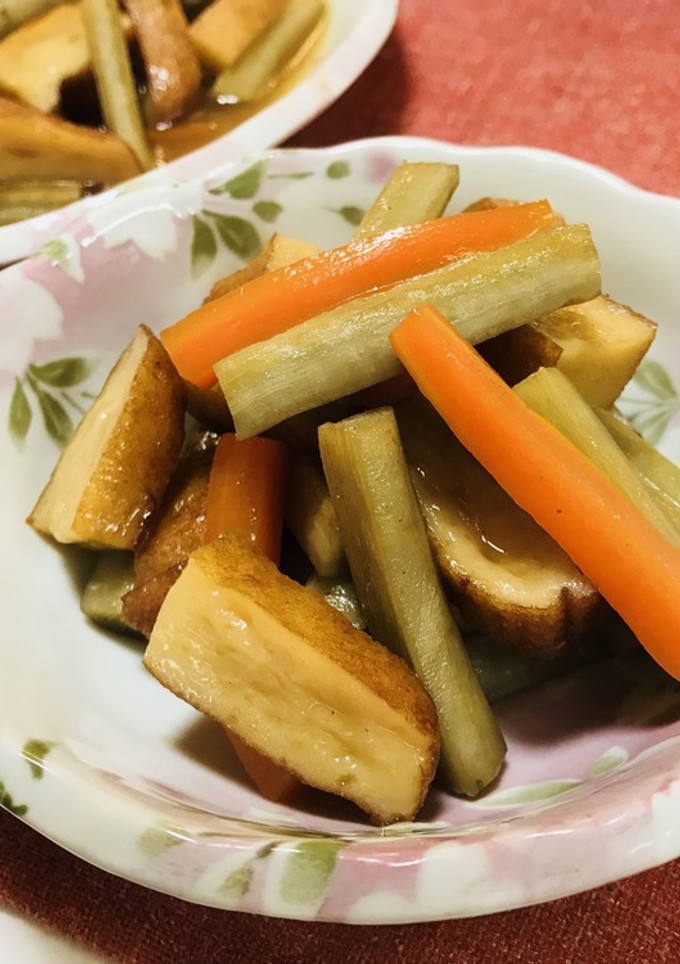 ごぼうとさつま揚げの煮物-レシピのメイン写真