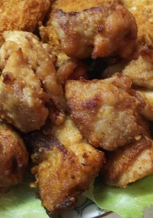 簡単・塩麹に漬け込んだ鶏モモの唐揚げ-レシピのメイン写真