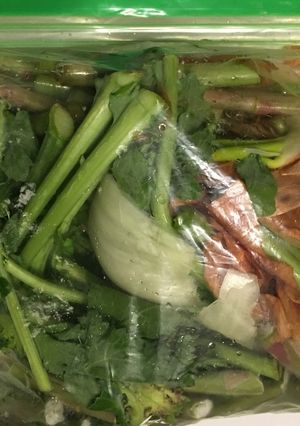私流、冷凍クズ野菜のスープストック-レシピのメイン写真