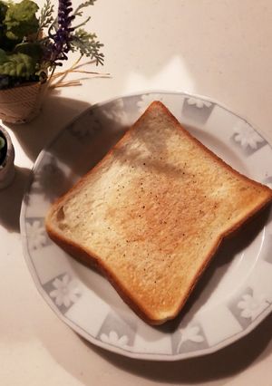 話題入り大感謝✨塩胡椒トースト✨-レシピのメイン写真