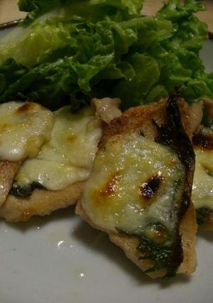 残ったチーズであっさり鶏肉焼き-レシピのメイン写真