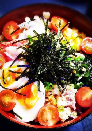♡簡単！具沢山！満腹サラダうどん♡-レシピのメイン写真