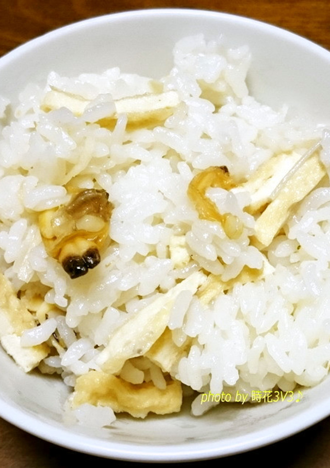 ◆旬の新生姜とあさりの炊き込みご飯◆-レシピのメイン写真