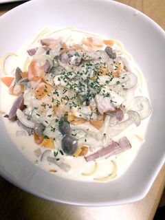 簡単クリームスープパスタ♡-レシピのメイン写真