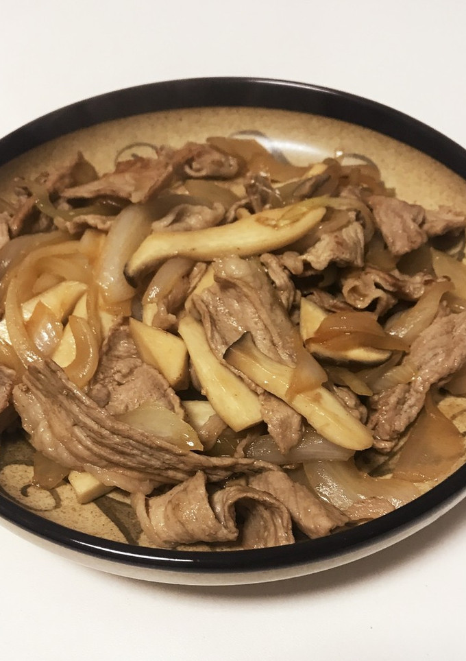 【簡単】豚肉とエリンギのバター醤油炒め-レシピのメイン写真