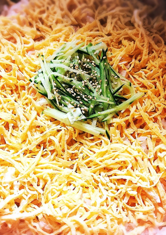 鮭のちらし寿司-レシピのメイン写真