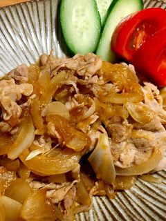 豚肉と玉ねぎの生姜焼き炒め-レシピのメイン写真