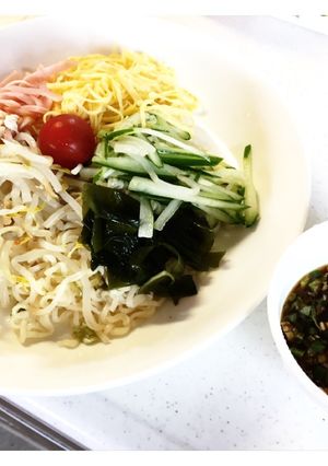 醤油ラーメンで冷やし中華-レシピのメイン写真