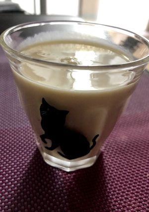 冷凍使ってマンゴースムージー-レシピのメイン写真