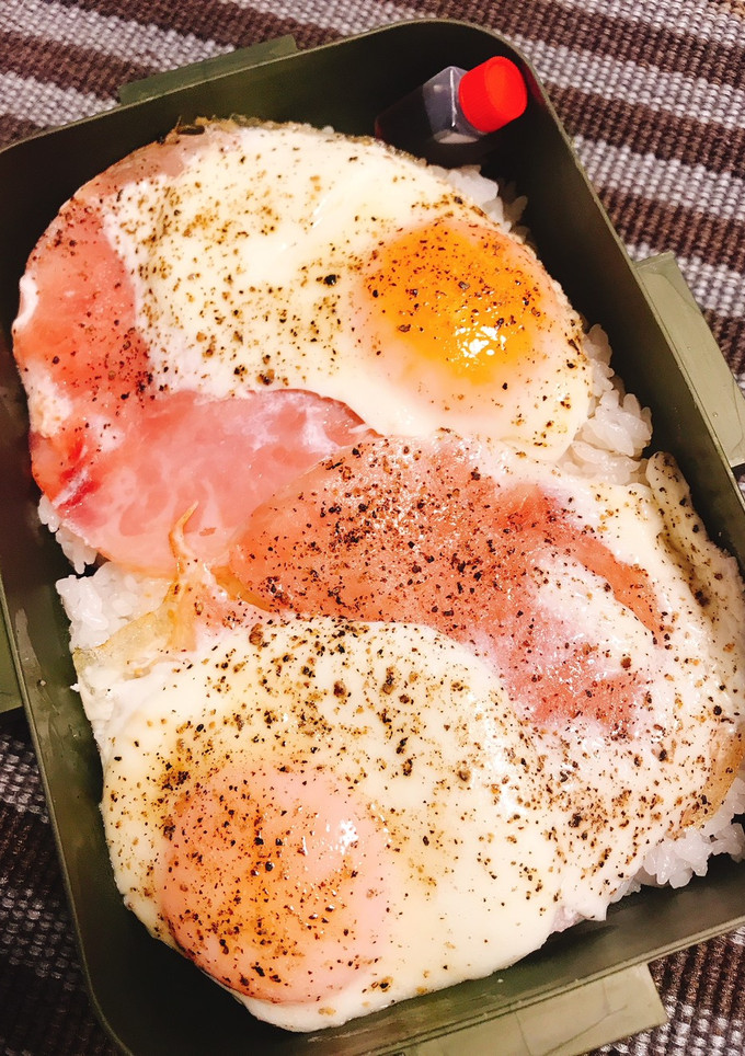 高校野球部２ℓ弁当　目玉焼き編-レシピのメイン写真